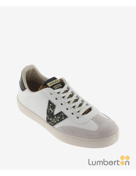 Zapatilla de Cordon Hielo Logo Purpurina 1126198