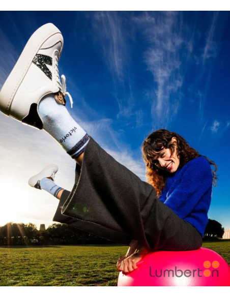 Zapatilla de Cordon Hielo Logo Purpurina 1126198