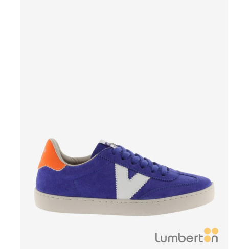 Zapatilla Cordones Azul...