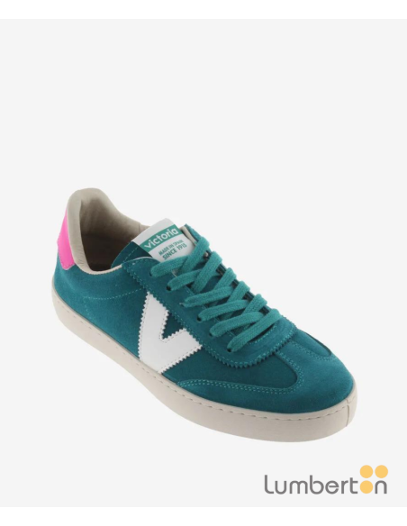 Zapatillas Cordones Verde Turquesa 1126200T