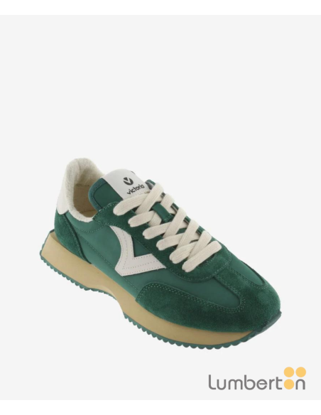 Zapatilla verde logo blanco suela ligera 1134109