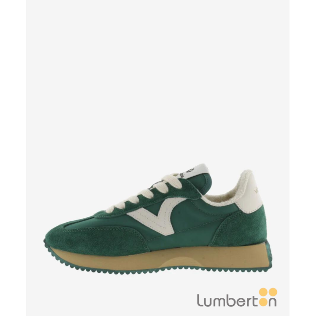 Zapatilla verde logo blanco suela... Zapatilla verde logo blanco suela...