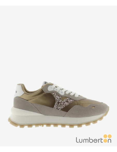 Zapatillas Cordón Color Platino 1157102