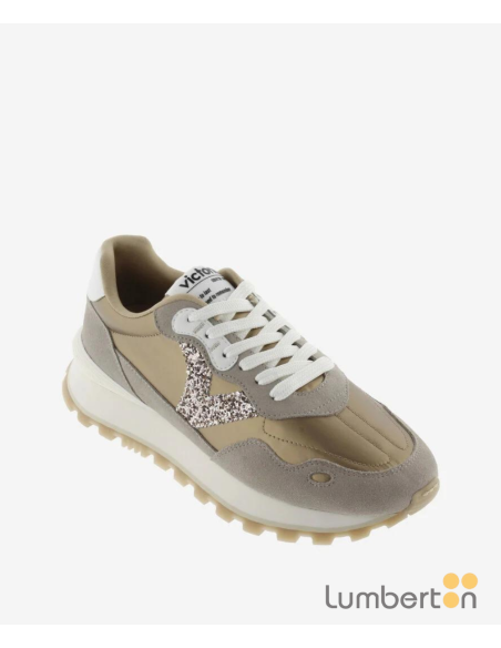 Zapatillas Cordón Color Platino 1157102