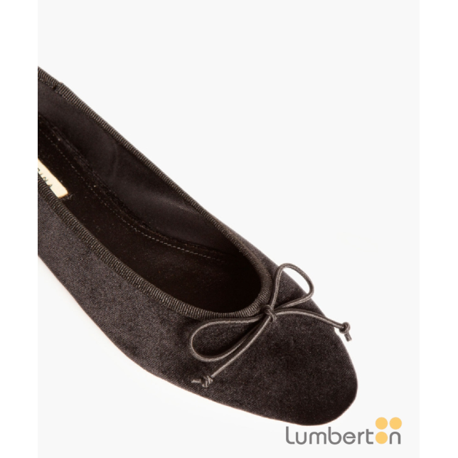 Bailarina Lazo Terciopelo Ribete...