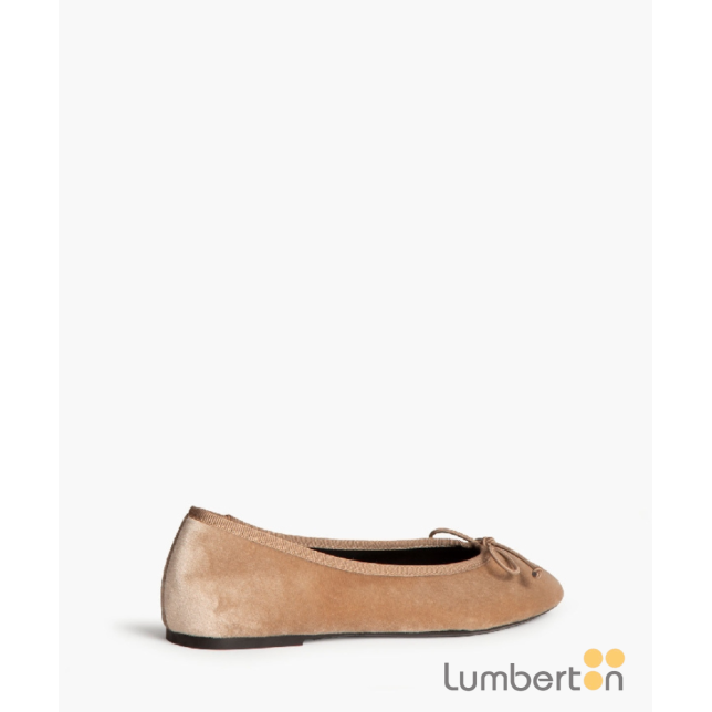 Bailarina Lazo Terciopelo Ribete...