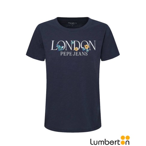 Camiseta M/C Azul Marino...