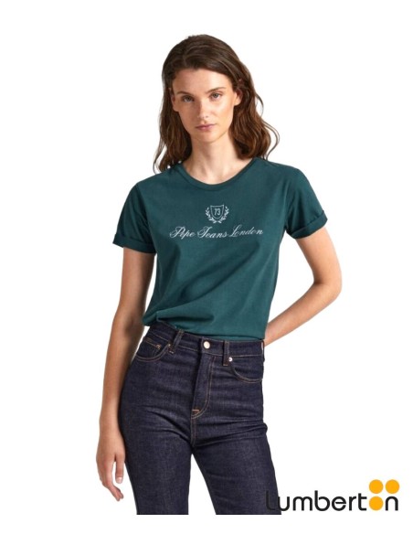 Camiseta M/C Verde Escudo NúmeroVIVIANV