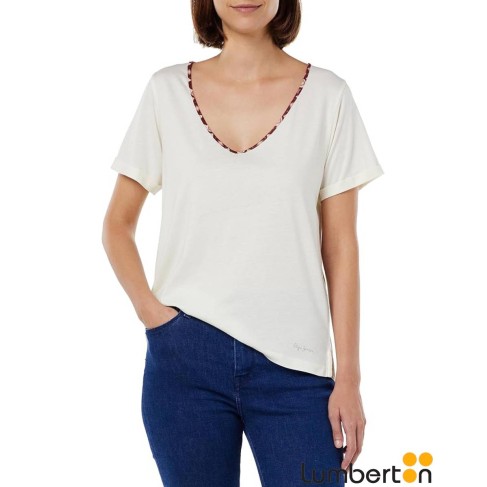 Camiseta M/C Azul Claro...