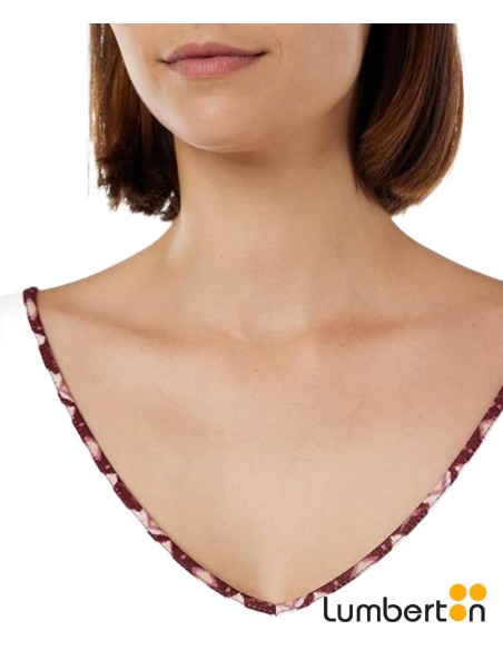 Camiseta M/C Azul Claro Letras LazoCASSIDYA