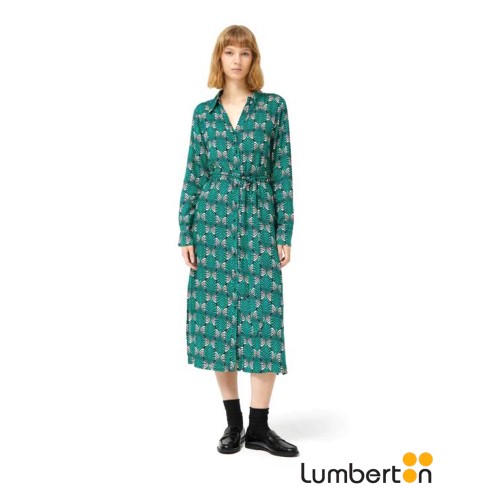 Vestido Midi Estampado...