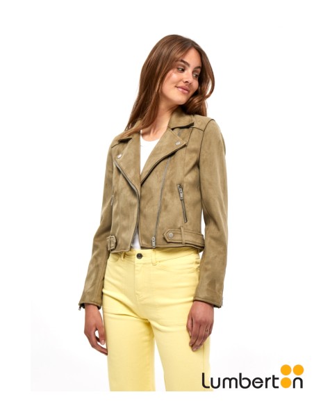 Cazadora Cruzada Verde Claro TABARAKC