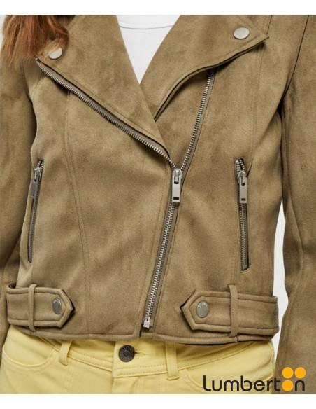 Cazadora Cruzada Verde Claro TABARAKC