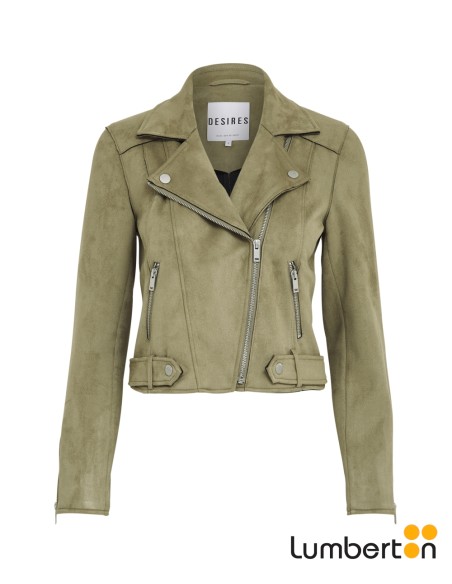 Cazadora Cruzada Verde Claro TABARAKC