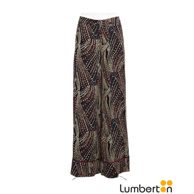 Pantalón Viscosa Estampado Multicolor...