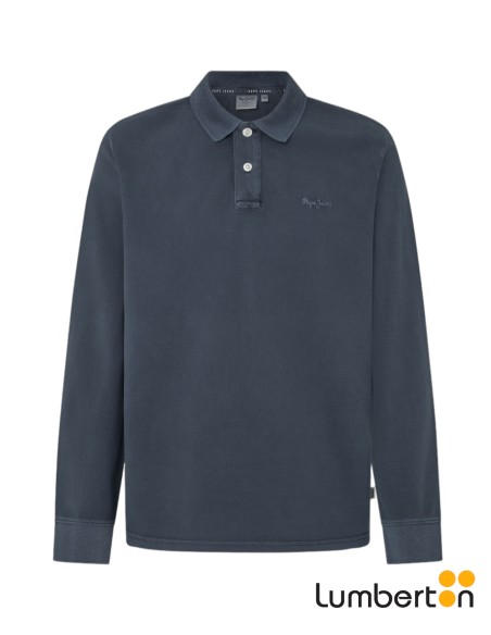 Polo Básico M/L Azul MarinoNEWMLS