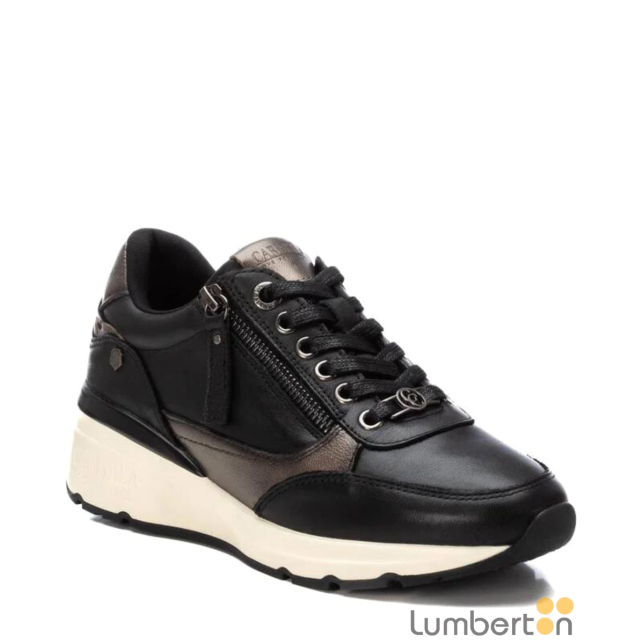 Zapato casual piel negra 161825N CARMELA Zapato casual piel negra 161825N CARMELA