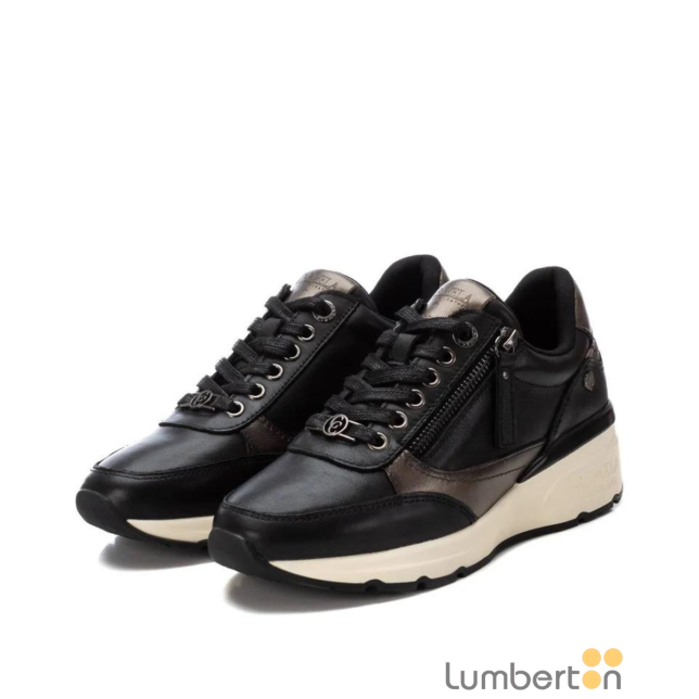 Zapato casual piel negra 161825N CARMELA Zapato casual piel negra 161825N CARMELA