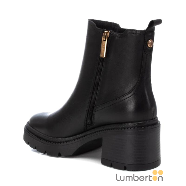 Botín con tacon ancho negro 161915...