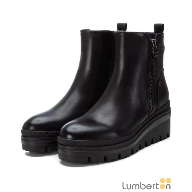 Botín negro con plataforma 162009...