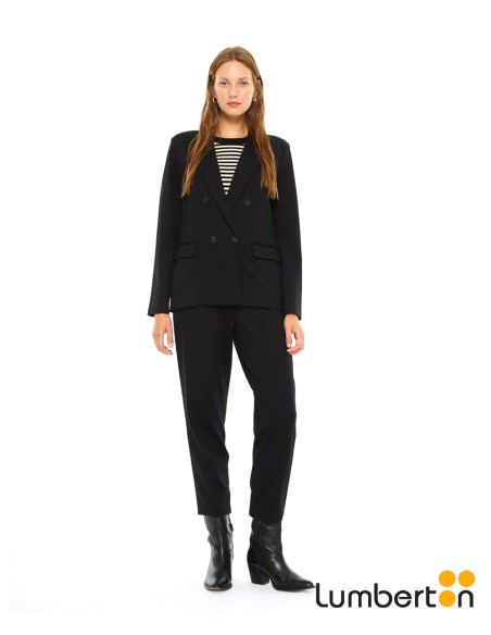 Americana Recta Negro 804