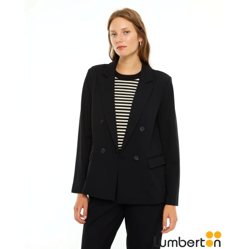 Americana Recta Negro 804