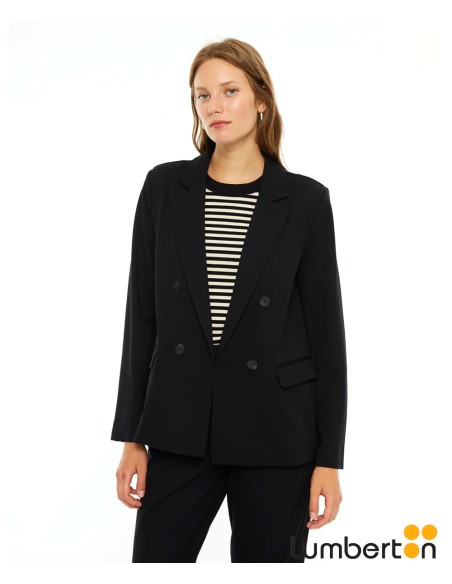 Americana Recta Negro 804