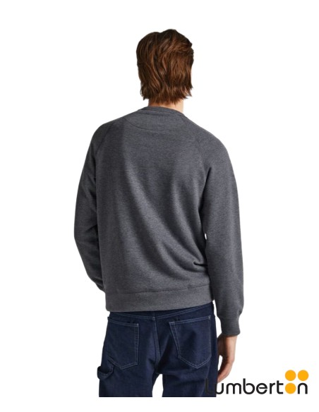 Sudadera Gris Letras Pepe Y AñoMEIERG