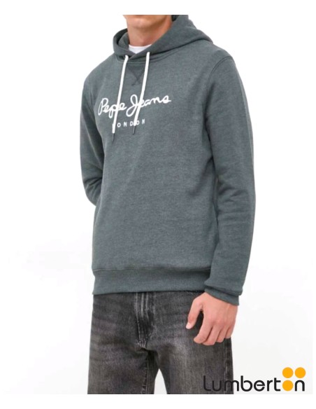 Sudadera Capucha Logo Pepe VerdeNOUVELV