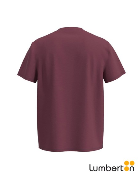 Camiseta M/L Granate Logo Pepe BeigMELBOUR