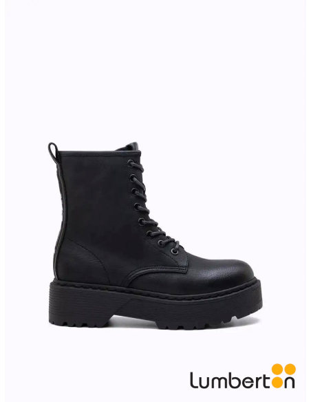 Botin negro alto 630067S REPLAY