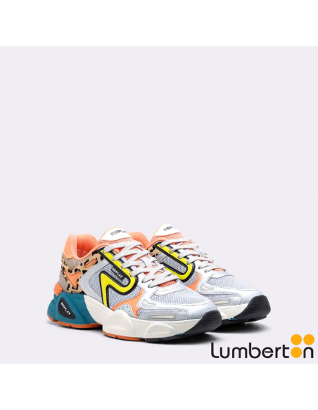 Bamba multicolor con estampados N0006T REPLAY