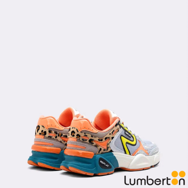 Bamba multicolor con estampados... Bamba multicolor con estampados...