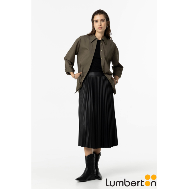 Falda Polipiel Tablas NegraKYOTON