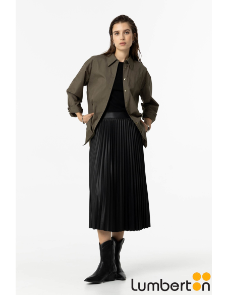 Falda Polipiel Tablas NegraKYOTON