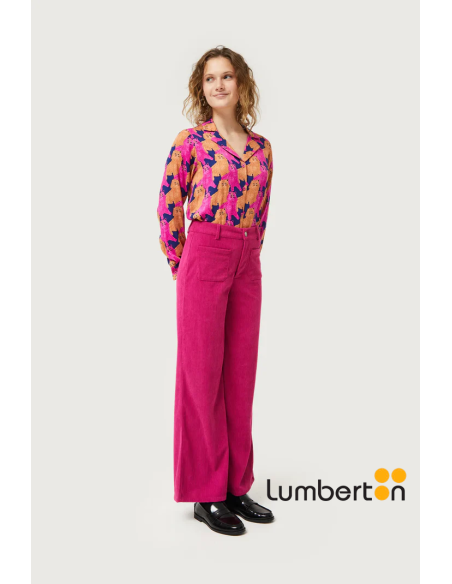 Pantalon Pana Fucsia 11032
