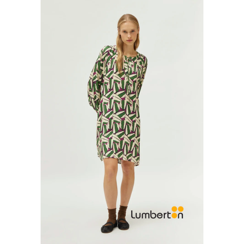 Vestido Corto Estampado...