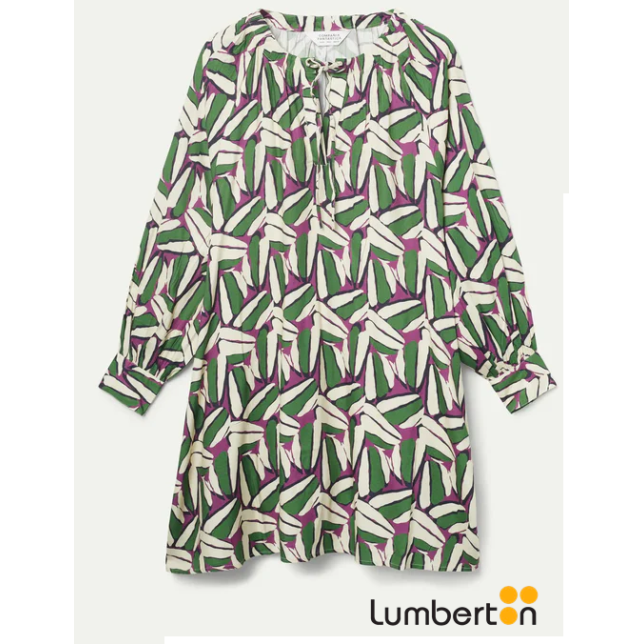 Vestido Corto Estampado Geometrico 44102