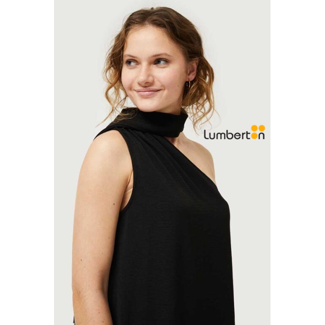 Vestido Largo Asimétrico Negro Vestido Largo Asimétrico Negro