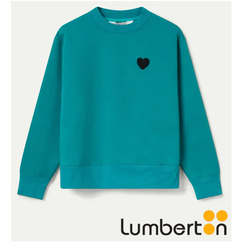 Sudadera Verde Corazon 2
