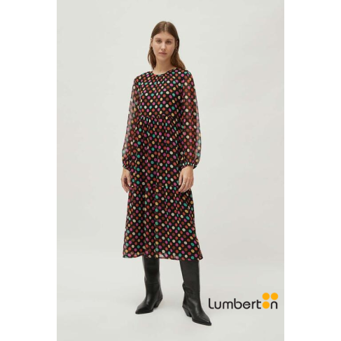 Vestido Lunares Largo