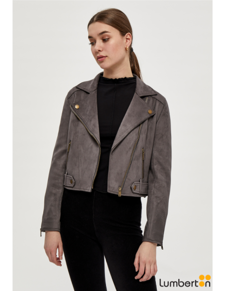 Cazadora Negra CruzadaTABARAKN