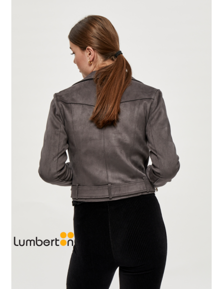 Cazadora Negra CruzadaTABARAKN