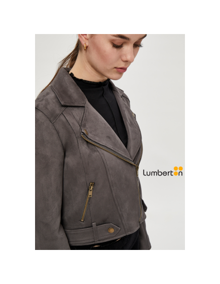 Cazadora Negra CruzadaTABARAKN