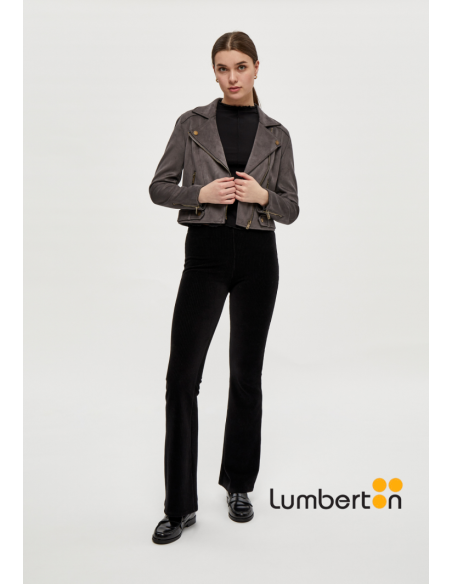 Cazadora Negra CruzadaTABARAKN