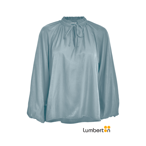 Camisa Volante Cuello Y...