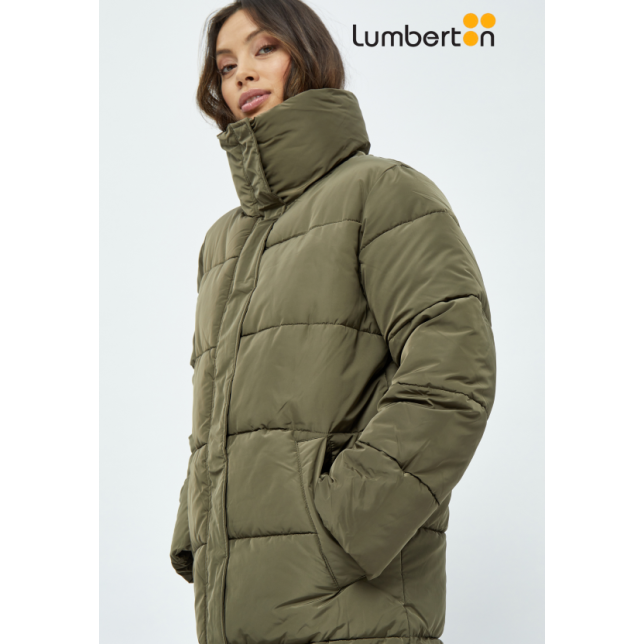 Parcka Mujer Larga Acolchada VerdeKENZAV