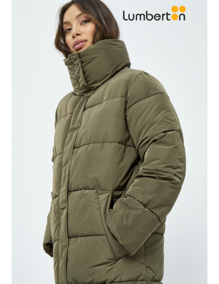 Parcka Mujer Larga Acolchada VerdeKENZAV