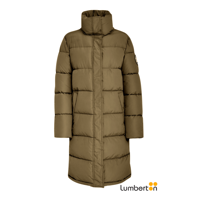 Parcka Mujer Larga Acolchada VerdeKENZAV