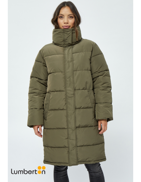 Parcka Mujer Larga Acolchada VerdeKENZAV
